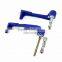 BJ-LG-004 Motorbike Parts Blue Bent Style Adjustable Plastic Motorcycle lever guard