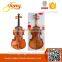 High Quality Stringed Instrument Violin Flamed Matte Violin 4/4 1/8 TL003-1