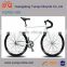 color optional White 700C fixed gear bike /alloy rim steel frame fixie gear bicycle/Wholesale Price Track Bike