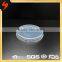 Chinese Supplier 117mm-dia Transparent PP Flat Disposable Lid