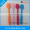 Silicone mixing spatula set in 4 colors with customized logo