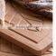 Eco-friendly Paddle Wooden bamboo bread board,framed cutting board,dinnerware