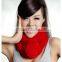 2016 high quality real rabbit fur scarf for lady