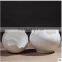 Modern home decoration simple bowl shape vase for hotel decor