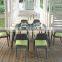 leisure outdoor furniture rattan canteen tables and chairs