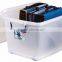 High capacity storage box/container with wheels