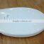 Quick release and soft-close toilet seat cover in EU standard size for bathroom