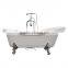 Sunzoom cUPC bathtub with feet,bathtub-with-four-legs,clawfoot tub