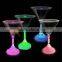 Custom popular bar plastic flashing light Led Margarita Cup