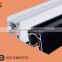 Square Recessed Three-Circuit four wires led Track lighting rail