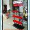 metal hook tools display stand floor metal tools display rack shop metal tools display shelf for retail
