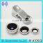 Universal Clip 3-in-1 fish eye camera + Wide Angle + Micro Lens for mobile Phone android/ for iPhone fish eye camera