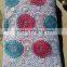 2016 Best Selling 100% Polyester Textile Embroidery Fabric Latest Dress Design
