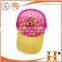 High quality foam and mesh cap trucker net cap printed logo