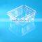 PET plastic transparent VEGETABLE AND FRUIT packaging box with lid