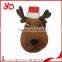 Hot selling plush toy Christmas deer, stuffed plush deer Christmas animal toy