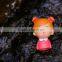 Super mini plastic figure doll, cartoon mini pvc plastic figure toy, mini figure toys at factory price