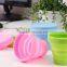 Foldable Full Silicone Water Bottle Manufacturing Joyshaker Logo