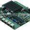 4 gigabit Bay trail SOC J1800 MINI ITX 4 LAN Motherboard for Firewall Router