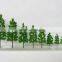architectural model wire green finished tree T-70/27
