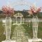Wholesale hot selling wedding stage decoration with flowers flower wedding arch