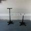 Quality product antique finish cast iron black table base F31