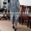 2016 Newest Beach suit clothing Designs , printed blouse top with printed trousers pant.