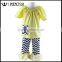 Wholesale Cotton Chevron Children's Short-sleeved Suit