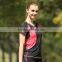 Factory price lady shorts sleeves rash guard