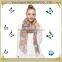 China fashion design promotional factory wholesale scarf silk scarf