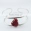 Simple Rough Ruby !! 925 Sterling Silver Bracelet, Silver Jewelry, Wholesale Silver Jewelry
