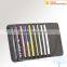 PU material long wallet with many holders for credit cards, place card holder