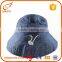 2016 New promotional Cheap oem terry towel bucket hat