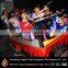 9D cinema simulator with hydraulic 6 seats motion rides for shopping mall