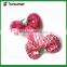 Cute handmade pink flower & bow tie BB clip set for little girl's hair