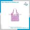 Foldable reusable polyeater shopping bag wholesale custom grocery shopping bag foldable tote shopping bag for promotion