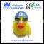 custom event race duck floating weighted rubber duck with sunglasses