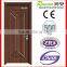 Wood Door With Aluminum Lines