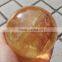 orange color natural rock Selenite balls for sale