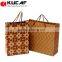 custom made luxury gold color paper bags