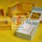 Mini paper watch gift packaging box with transparent window