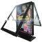 Double sided vertical led scrolling sign box