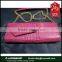 New arrival hot sale genuine crocodile leather ladies shoulder bag, women clutch bag from Guangzhou manufacture