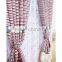 2016 NEW FRESH Stripe linen yarn dyed curtain for custom made curtain drapery