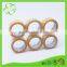 Hot Sale 6 rolls Flat Shrinking Bopp tape for Packaging