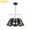 Wooden Base Edison Vintage G125 E27 Retro Light