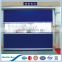 Big warehouse Air shower fabric high speed roller shutter door/pvc roll up doors/automatic fast door