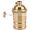 Retro edison bulb Brass Lampholder E27 E26 pendants switch Lamp socket