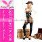 Newest Elsa Dress Cosplay Costume priate costume for ladies