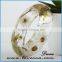 Fresh Dry real sunflower bangles women wholesale fashion clear resin bangle